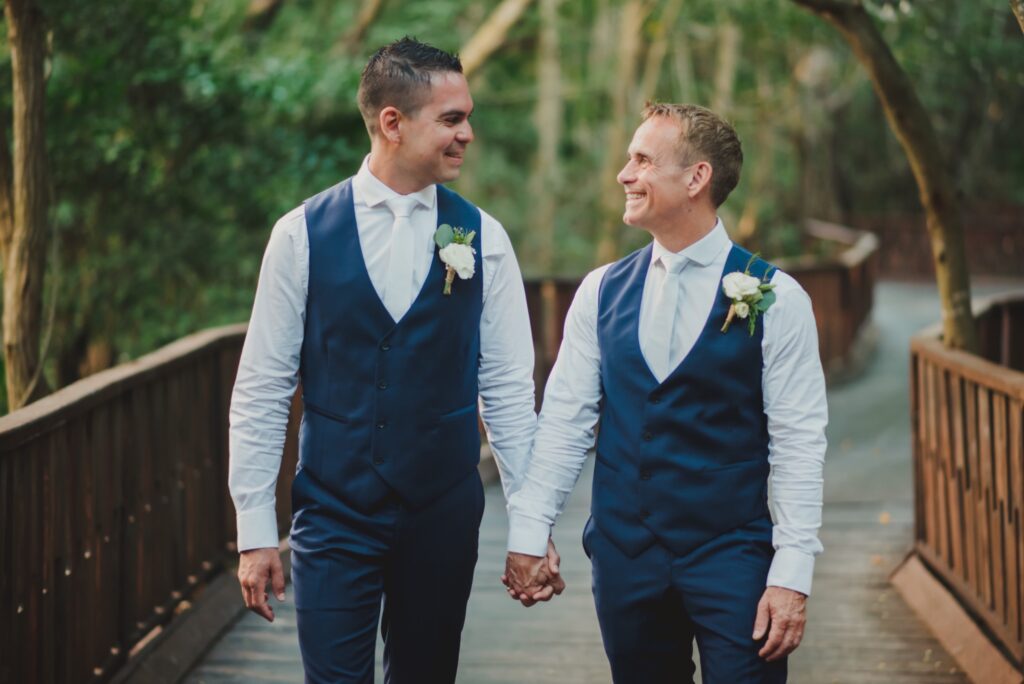 same-sex destination wedding